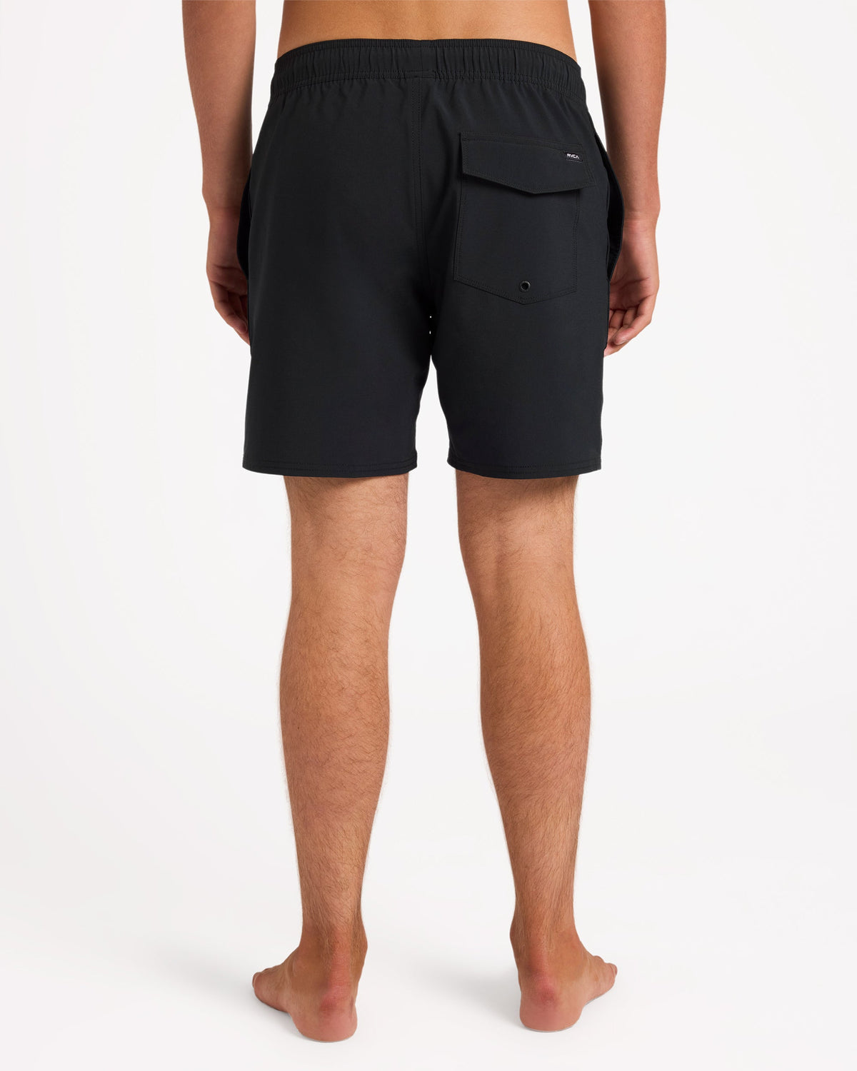 Mens Eagle Board Shorts Black - Image 2