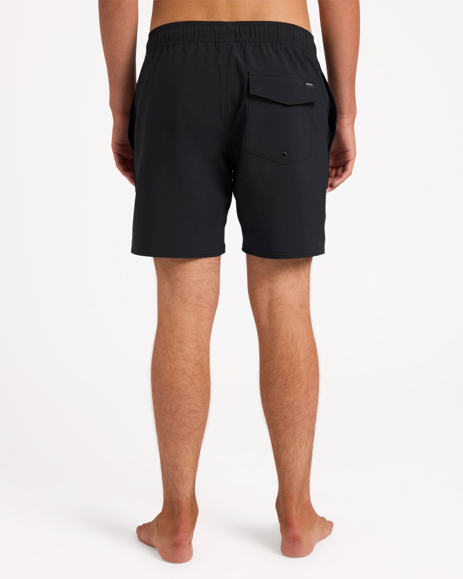 Mens Eagle Board Shorts Black - Image 2