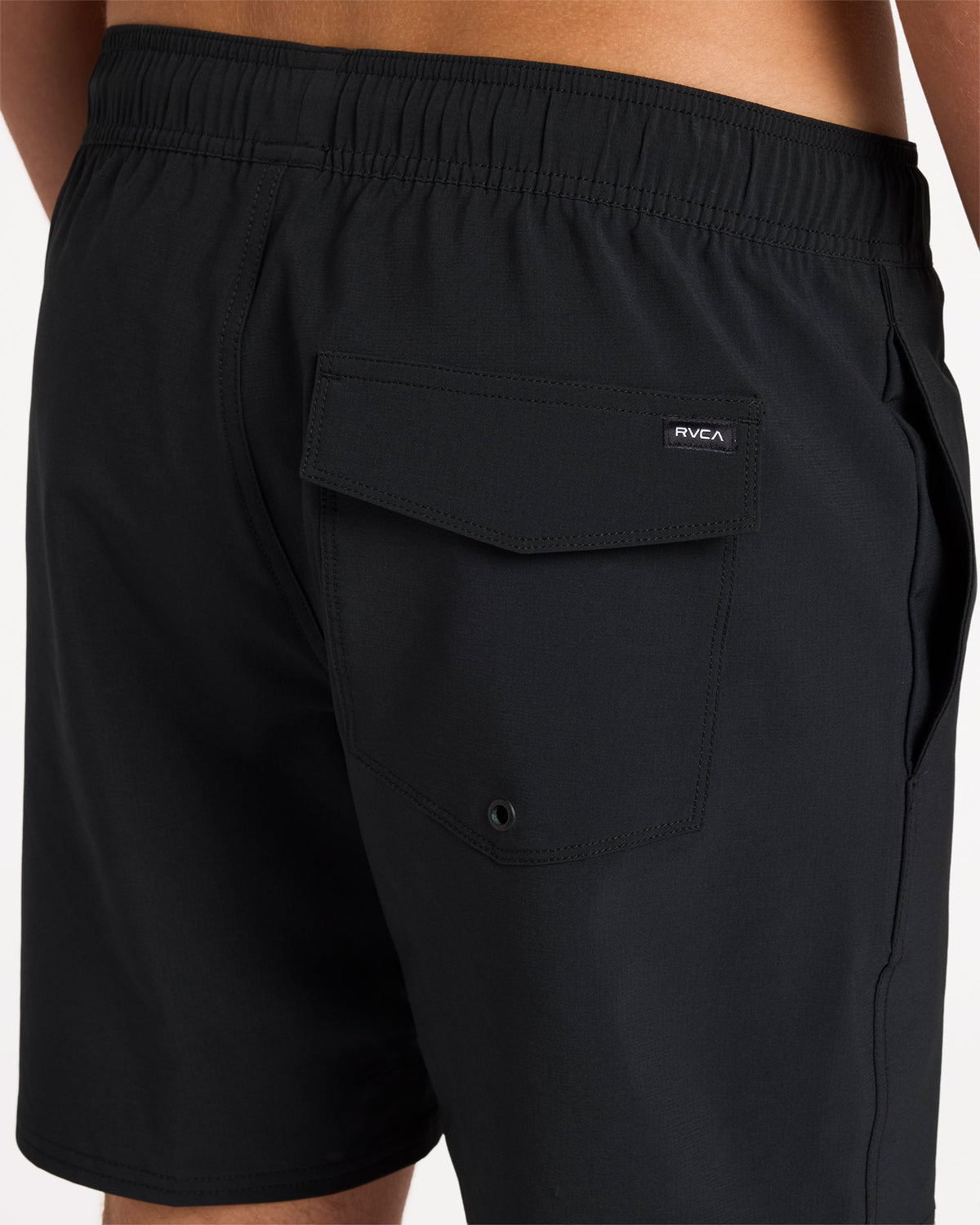 Mens Eagle Board Shorts Black - Image 5