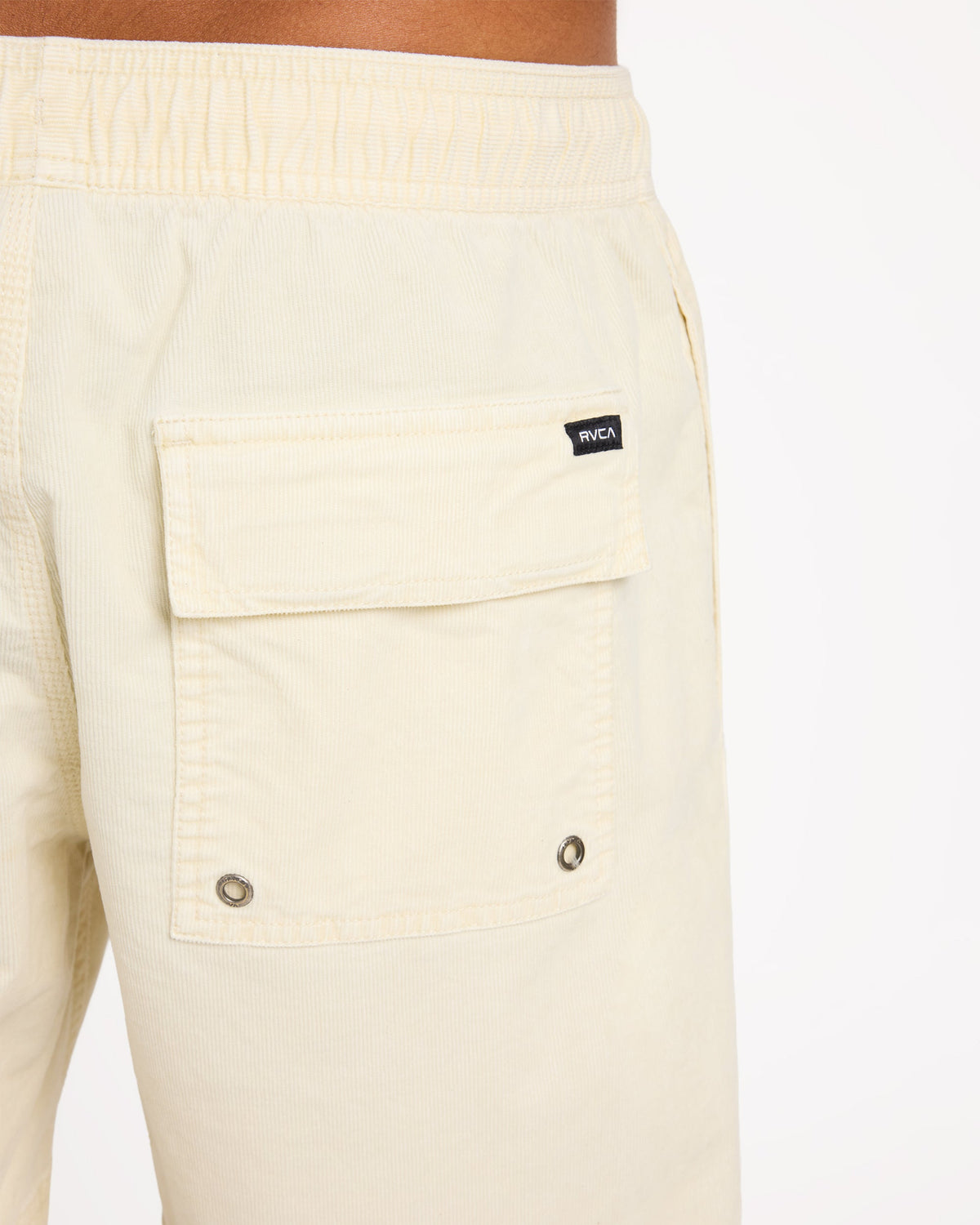 Mens Escape II Corduroy Shorts Natural - Image 12