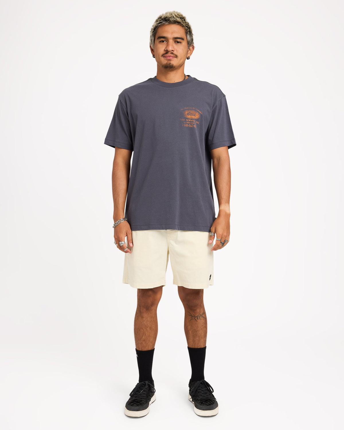 Mens Escape II Corduroy Shorts Natural - Image 16