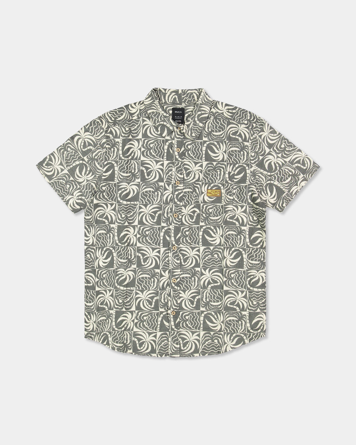 Mens Exotica Dress Shirt Sage Leaf - Image 1