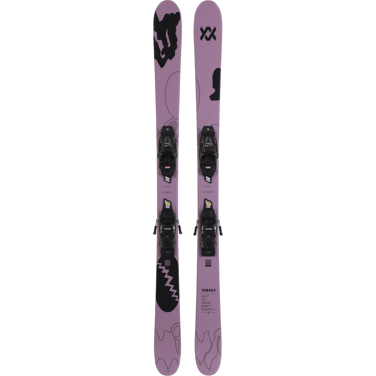 Revolt Jr Urban Ski w/ 7.0 VMotion Binding