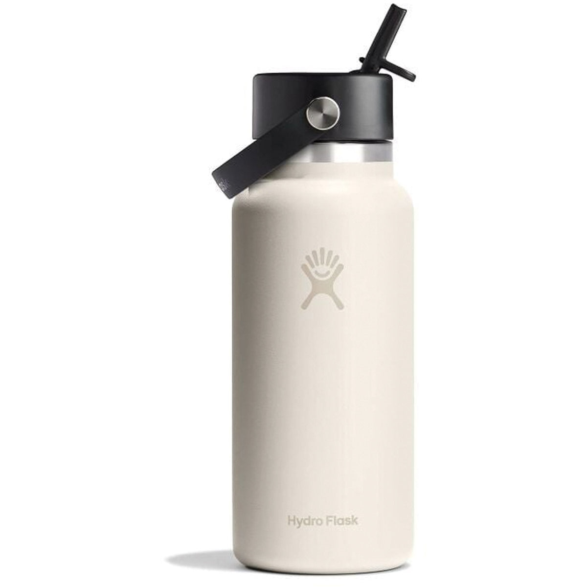 Hydration 32oz Wide Mouth Flex Straw Cap Insulated Water Bottle
