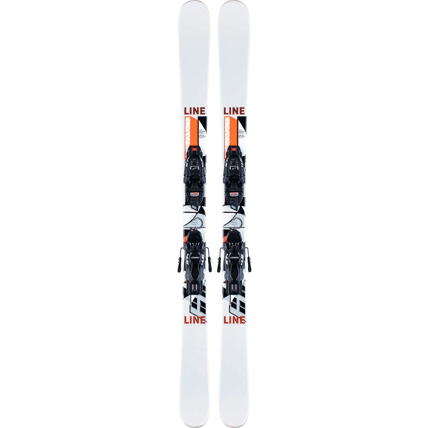 Wallisch Shorty Jr Skis w/ FDT 7 Bindings