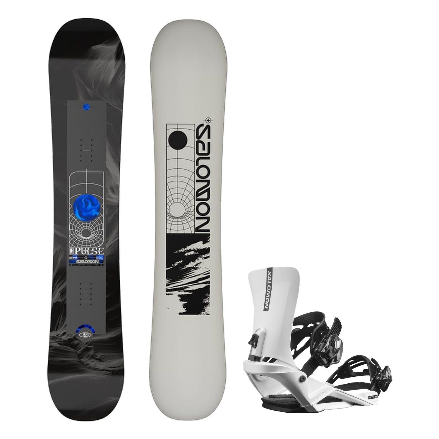 Pulse Snowboard w/ Rhythm Bindings Package - Image 1