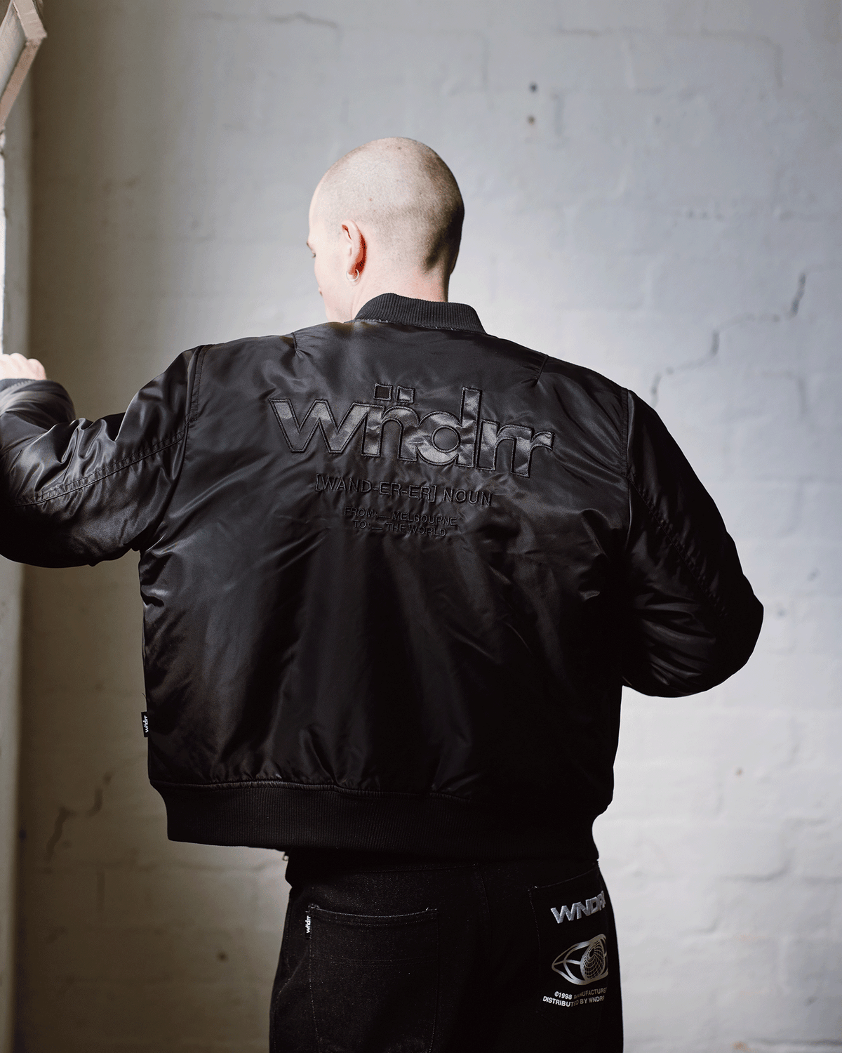 The World Bomber Jacket - Black