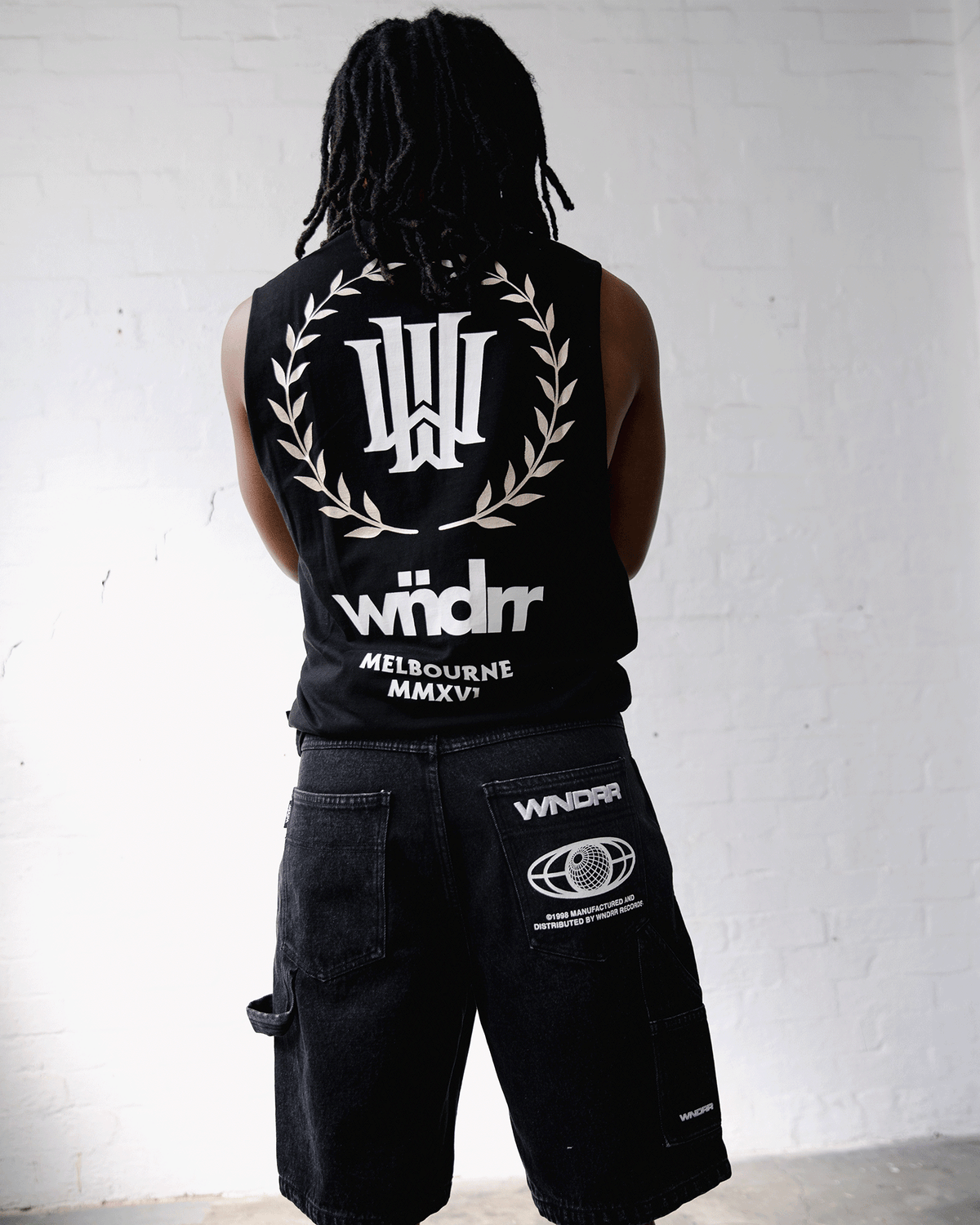Emperor Muscle Top - Black