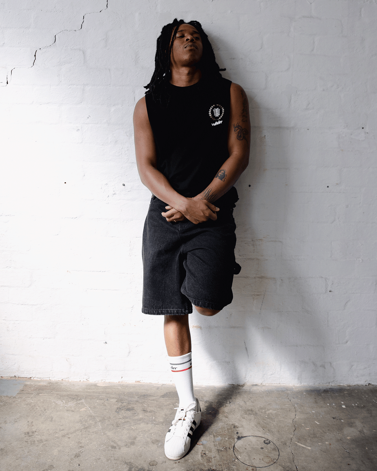 Emperor Muscle Top - Black