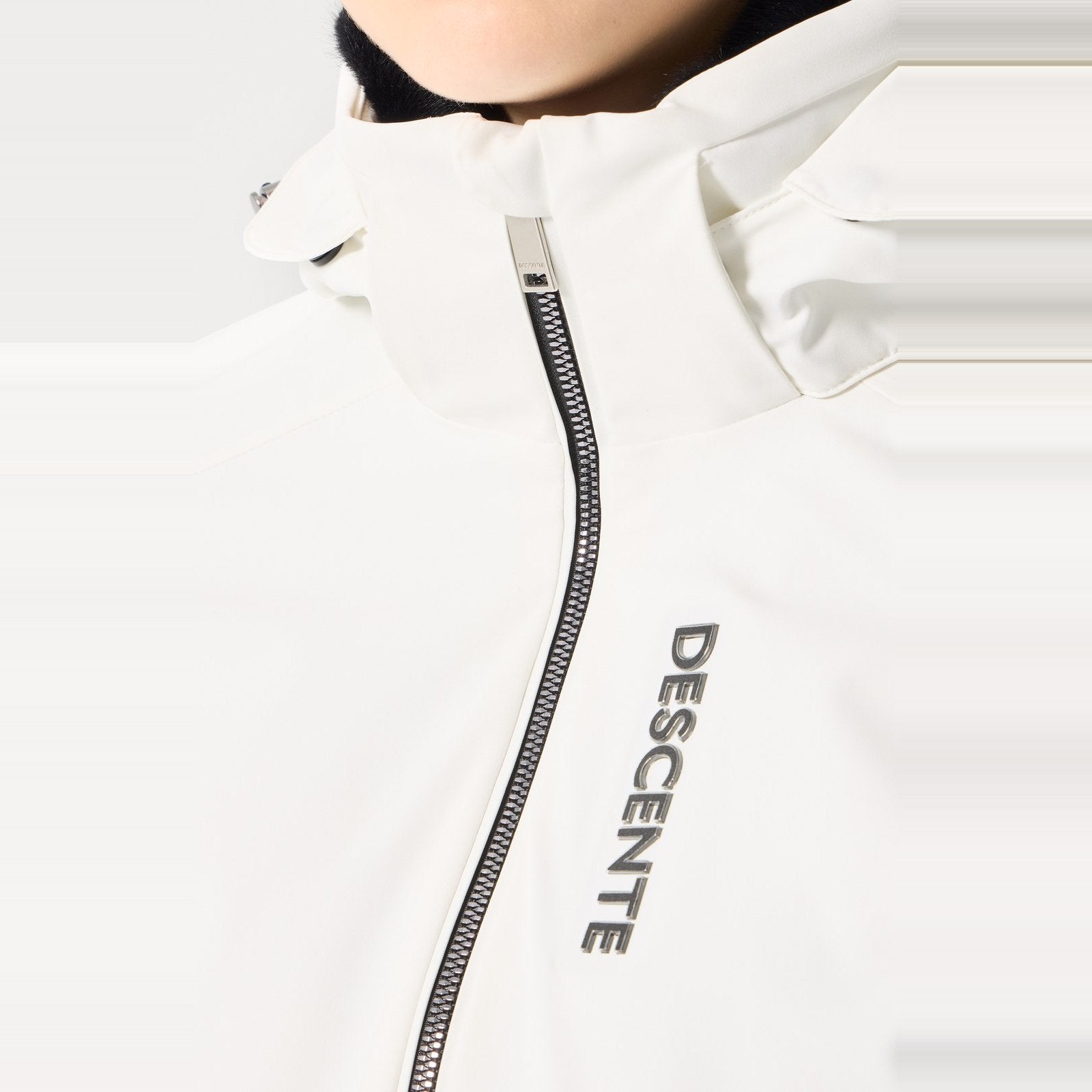 Womens Insulated Ski Jacket Super White - Image 9