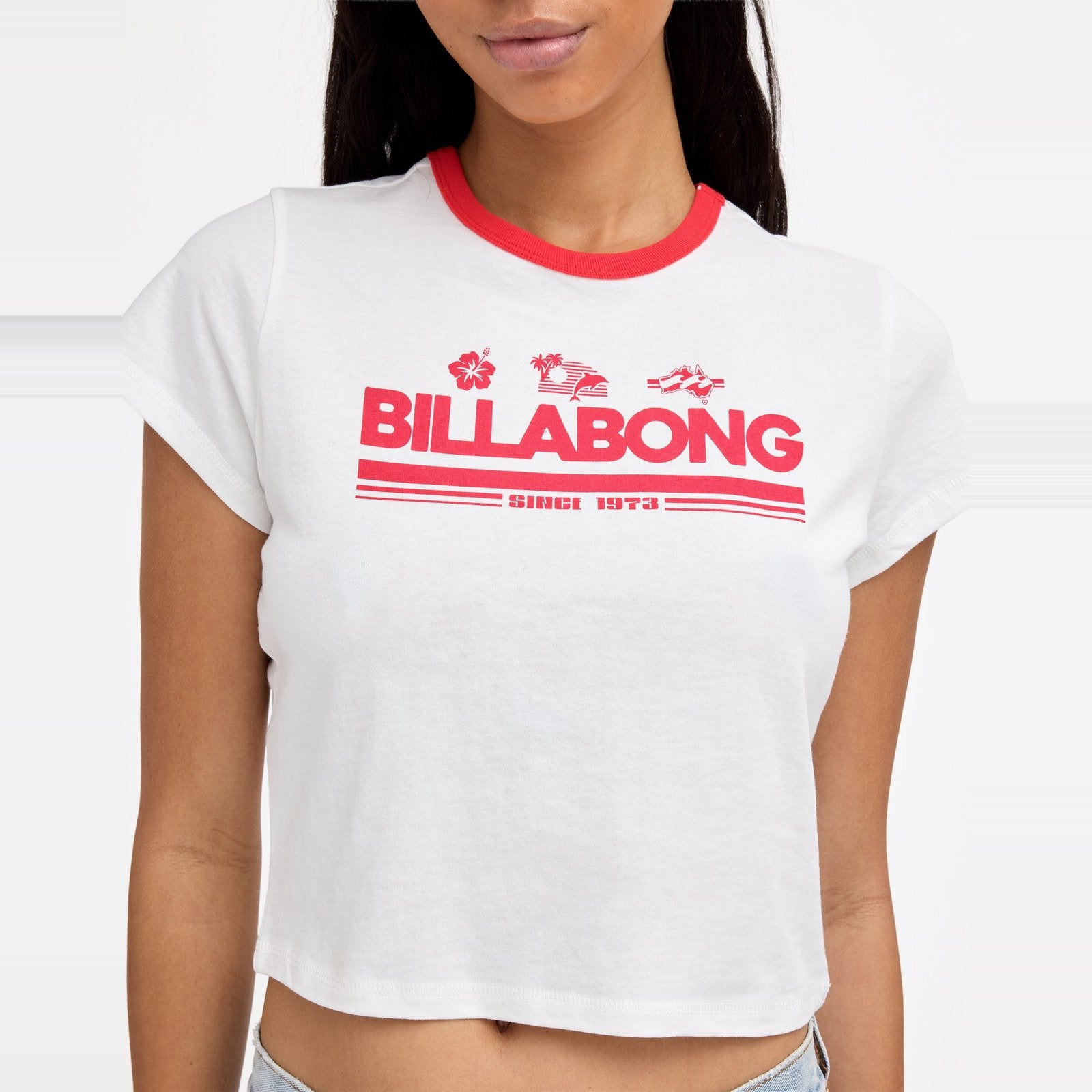 Womens On The Road T-Shirt Salt Crystal - Image 4