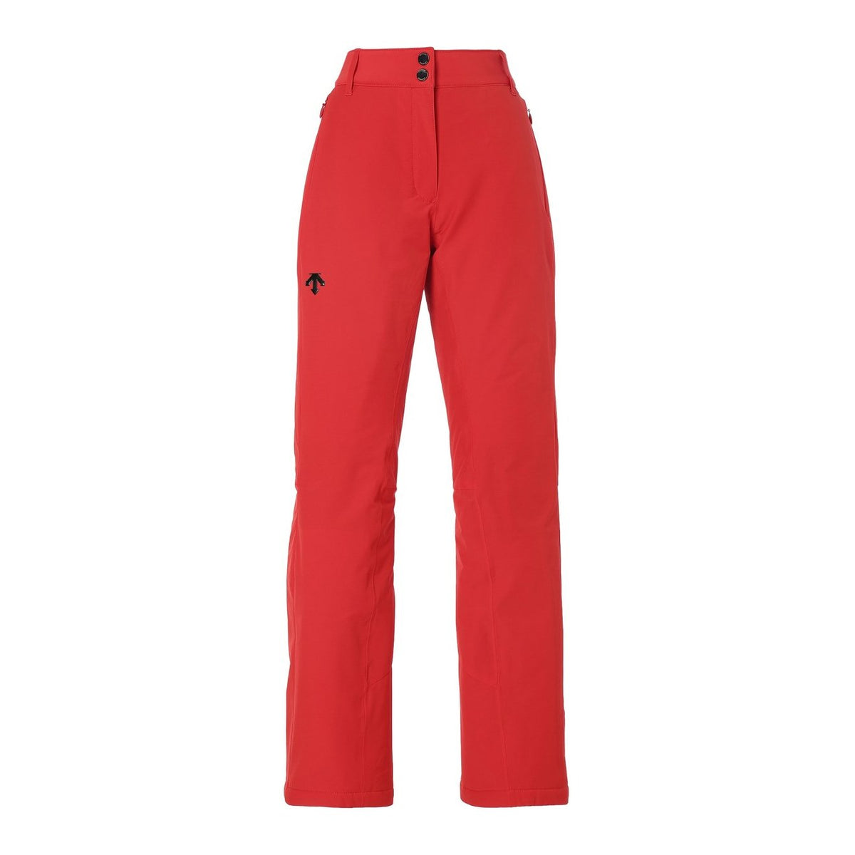 Womens Smooth Ski Pants Electric Red - Image 3