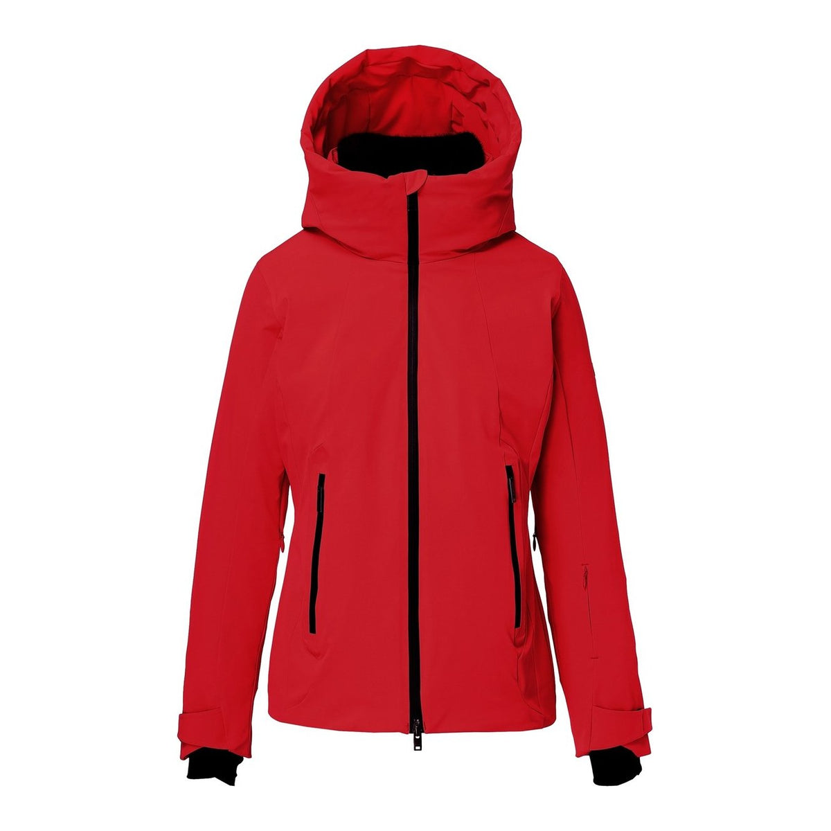Womens Sport Insulated Ski Jacket Electric Red - Image 5