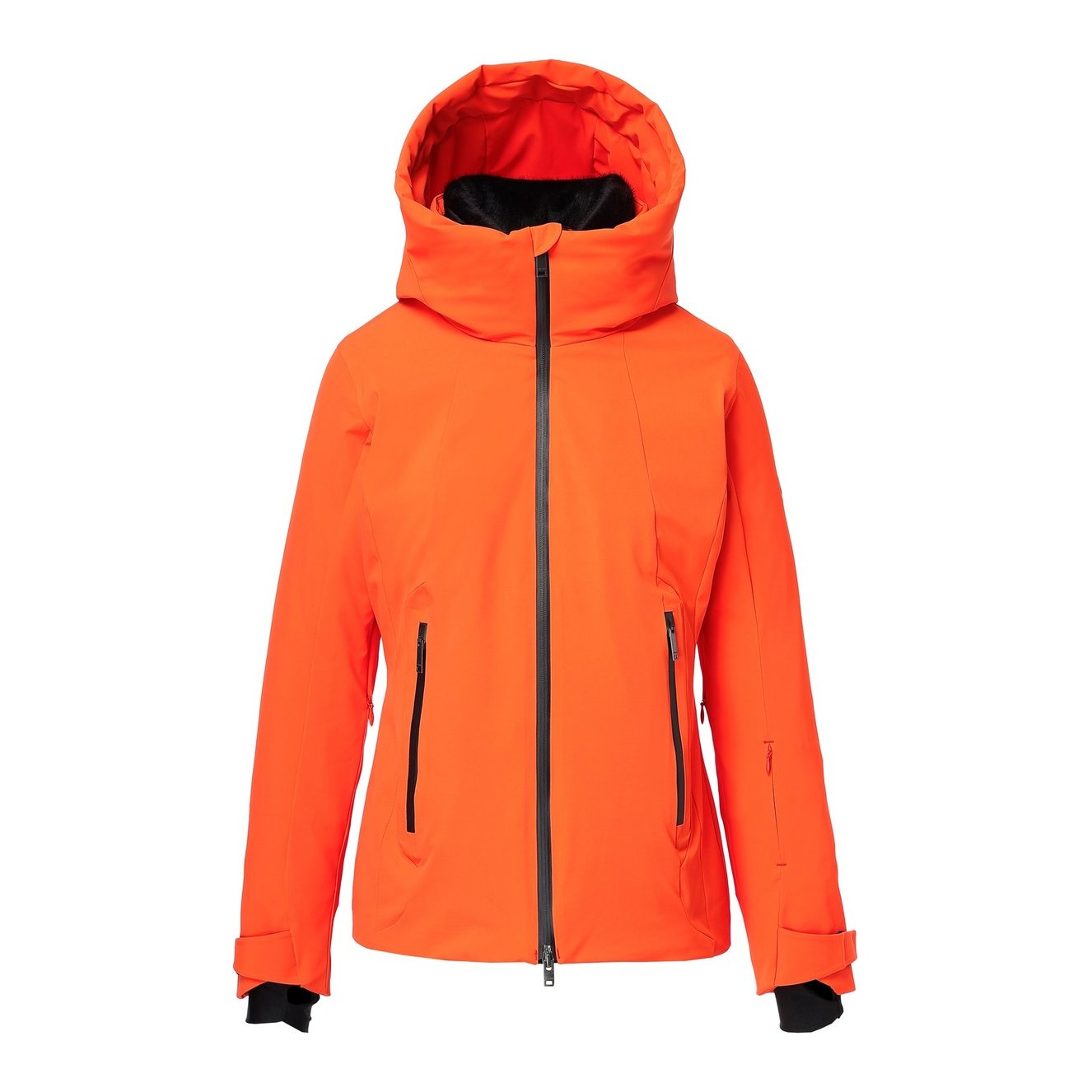 Womens Sport Insulated Ski Jacket Mandarin Orange - Image 11