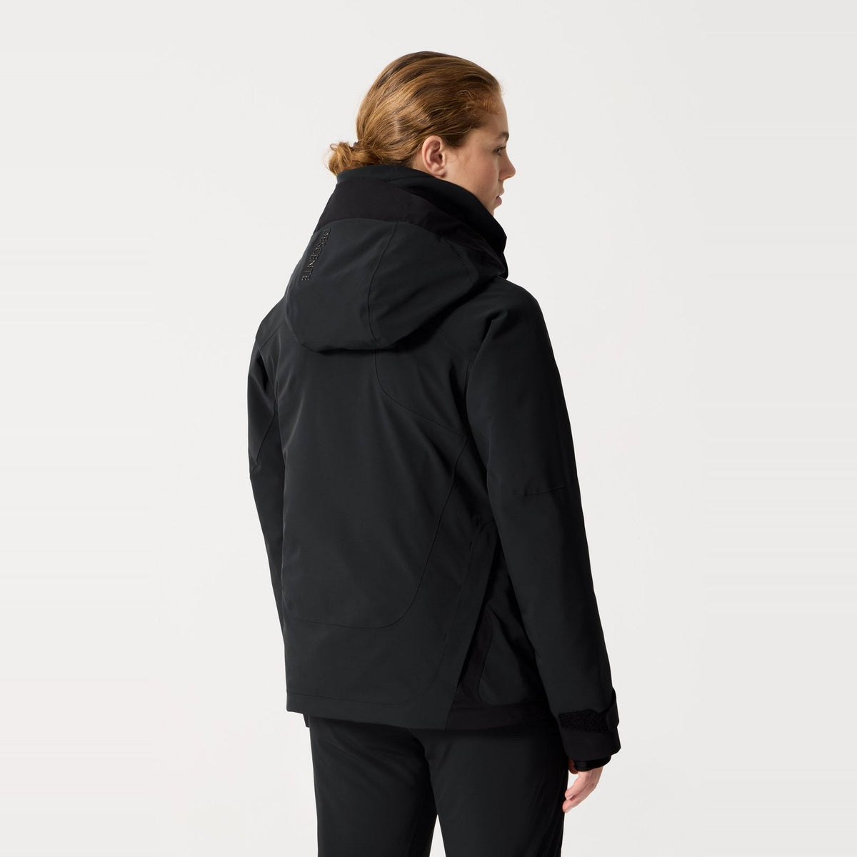 Womens Swiss Ski Jacket Black - Image 2