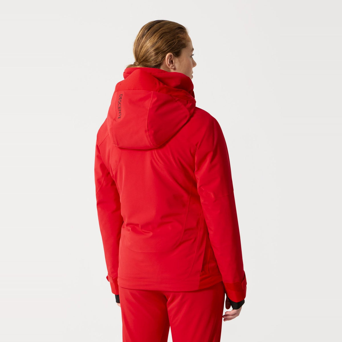 Womens Swiss Ski Jacket Electric Red - Image 5