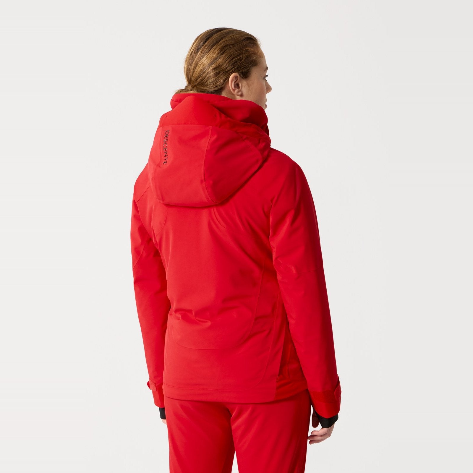 Womens Swiss Ski Jacket Electric Red - Image 5