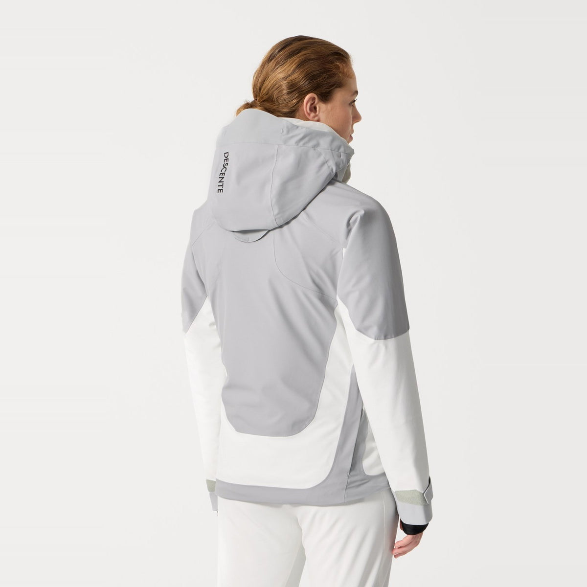 Womens Swiss Ski Jacket Super White - Image 8