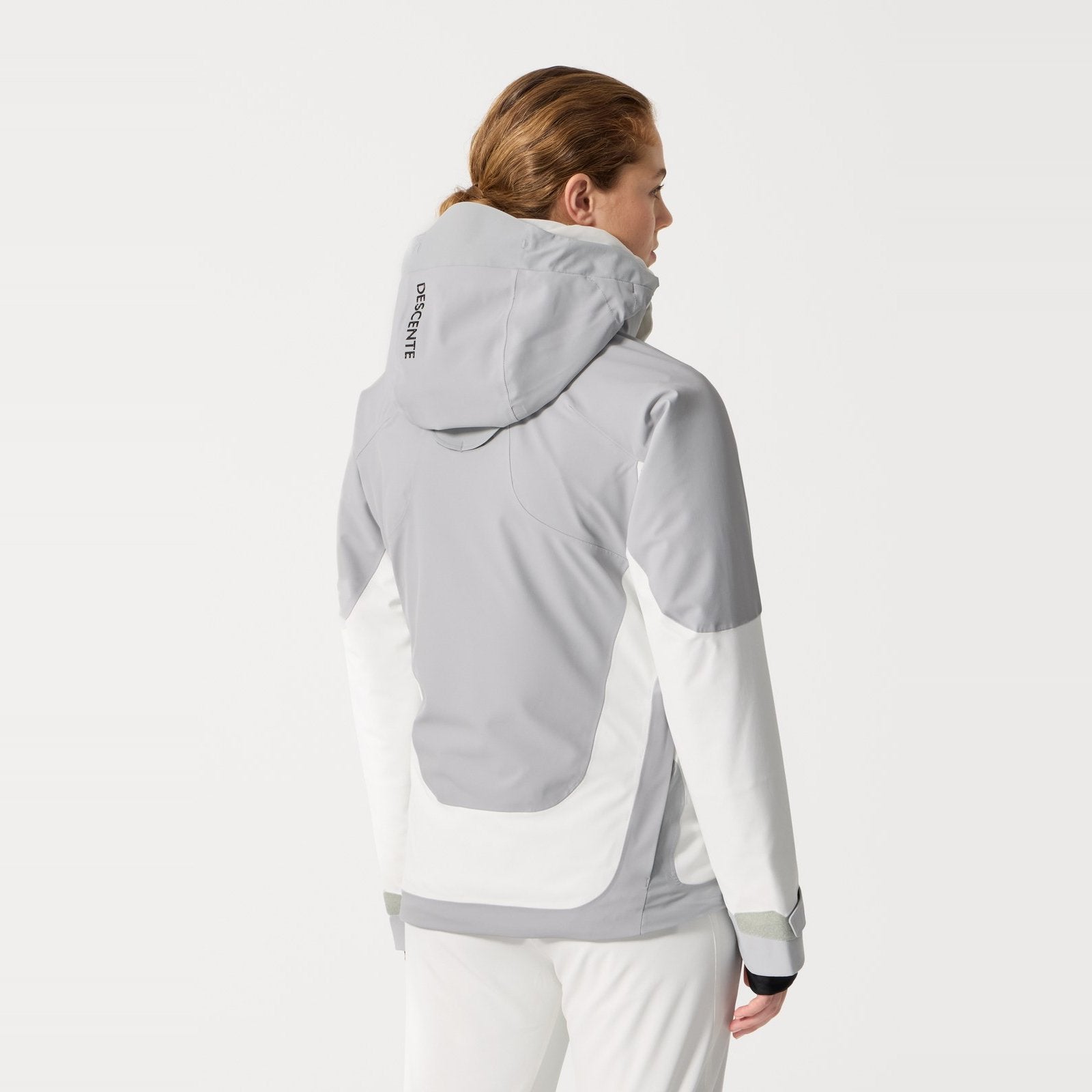 Womens Swiss Ski Jacket Super White - Image 8