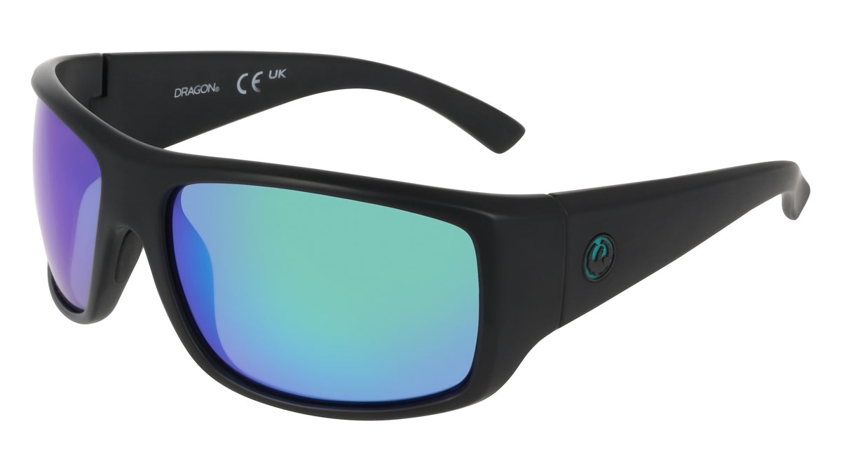 Vantage 2.0 Matte Black H2O / Lumalens Green Ion Polar - Image 1