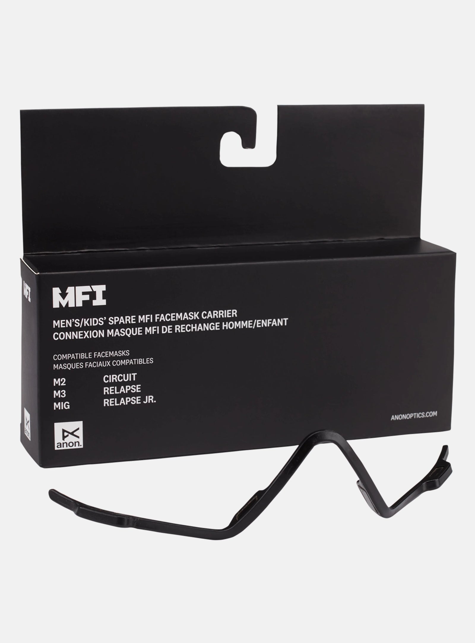 Mfi® Face Mask Carrier Snow Accessory CR Black - Image 2