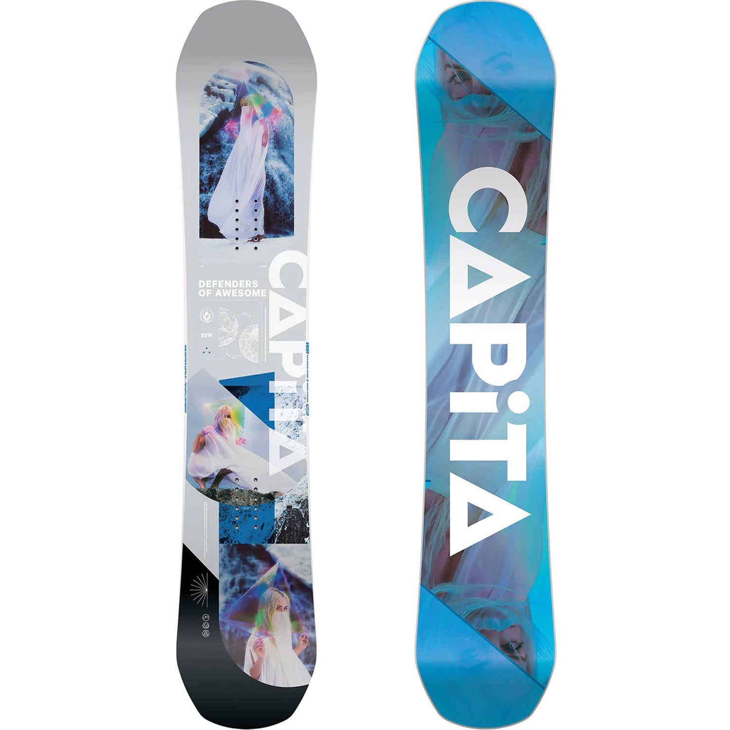 Defenders of Awesome Wide Snowboard 2023