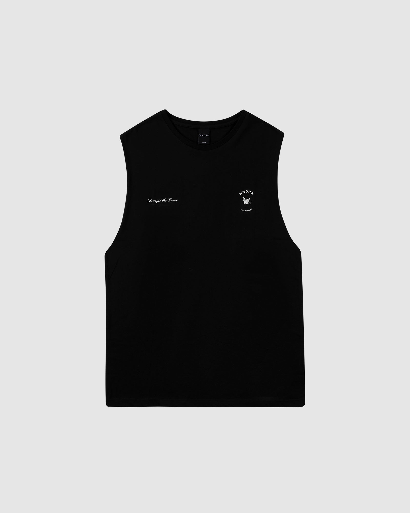 Cease Muscle Top - Black