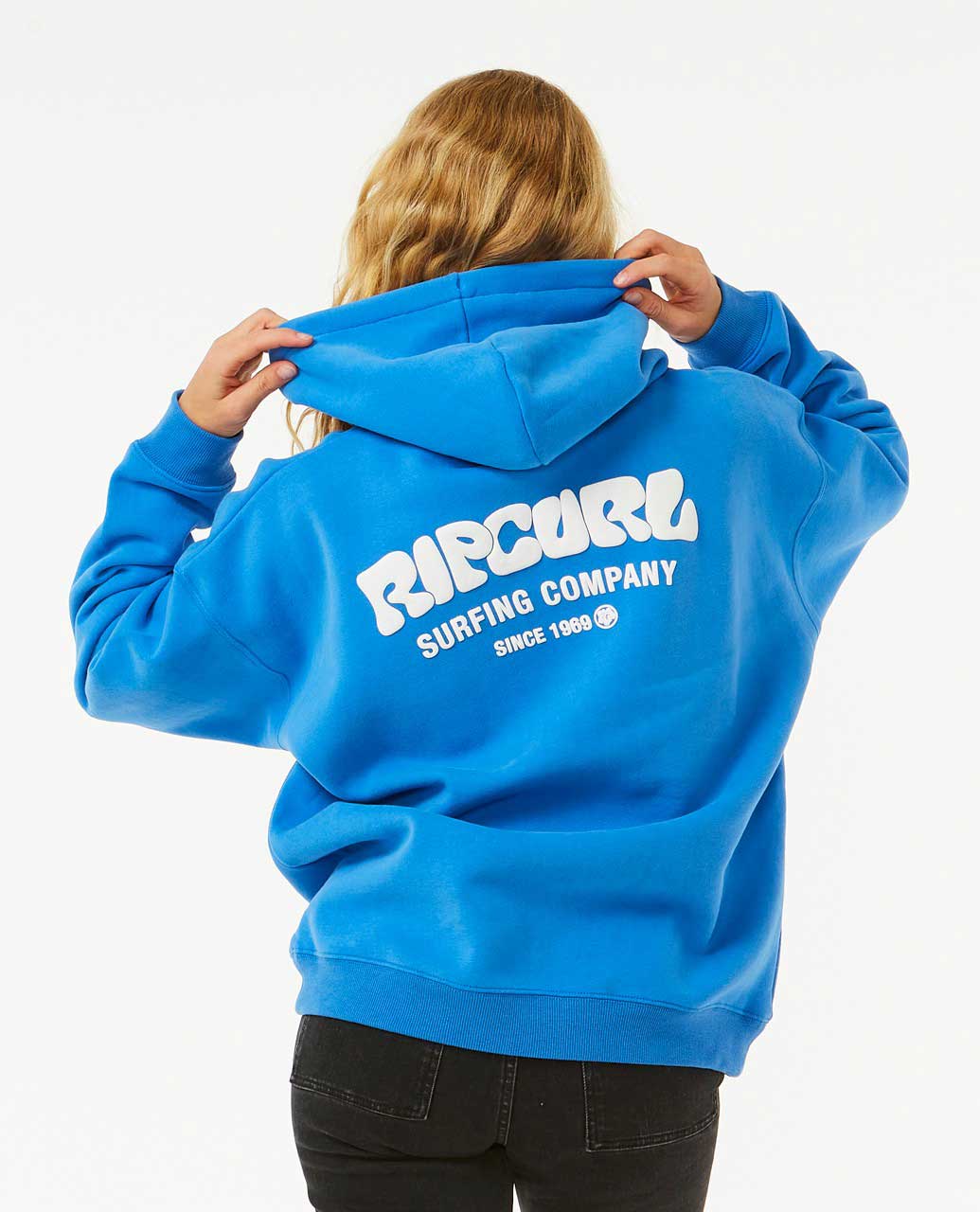Rip Curl Surf Puff Heritage Hood Royal Blue