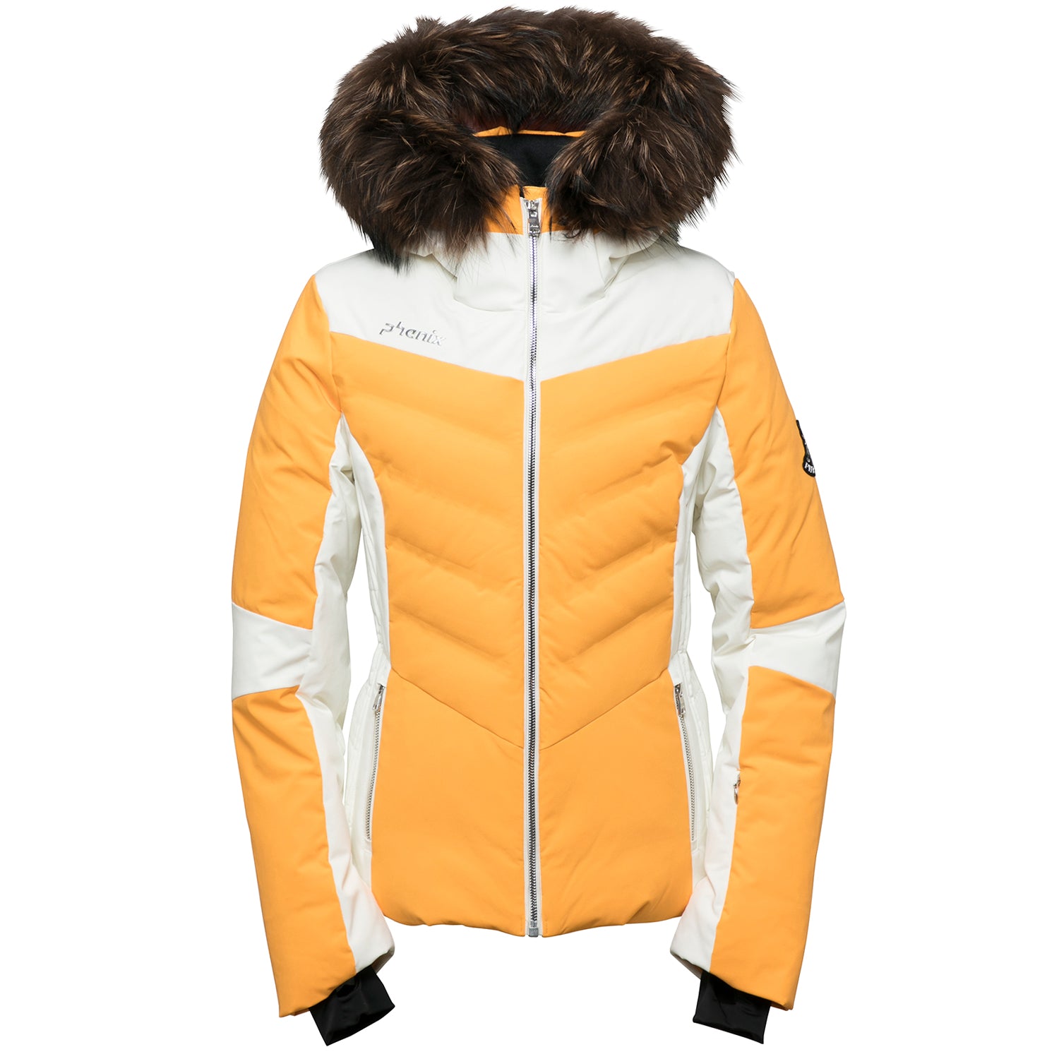 Phenix Chloe Hybrid Fur Ski Jacket 2019 Light Orange