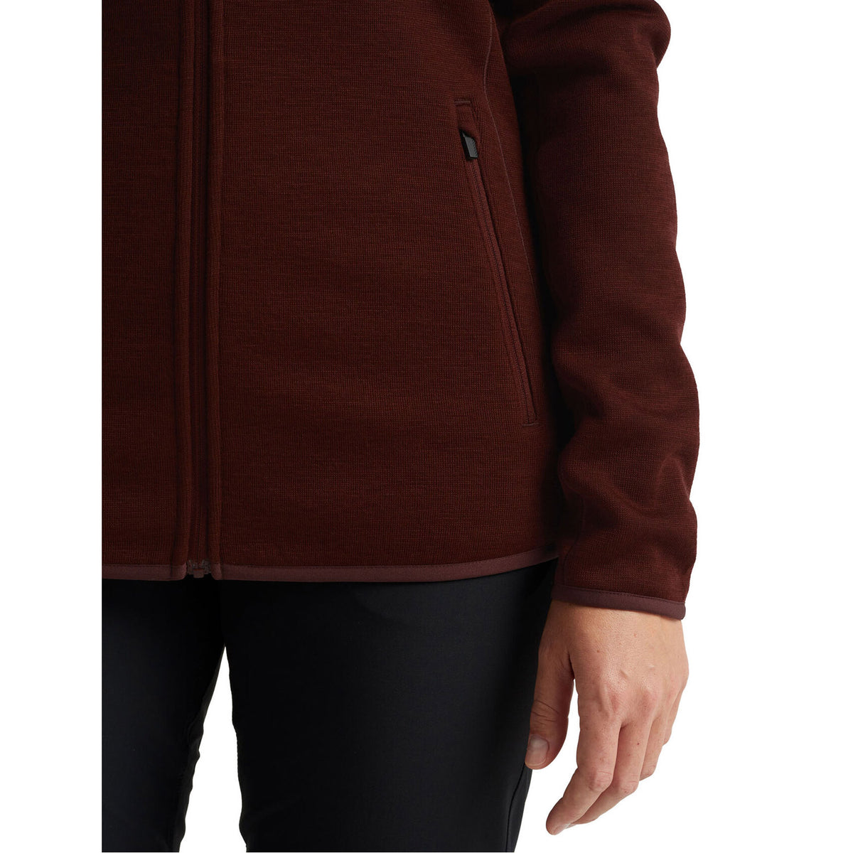 Women's RealFleece Merino Elemental Long Sleeve Zip Hood Jacket
