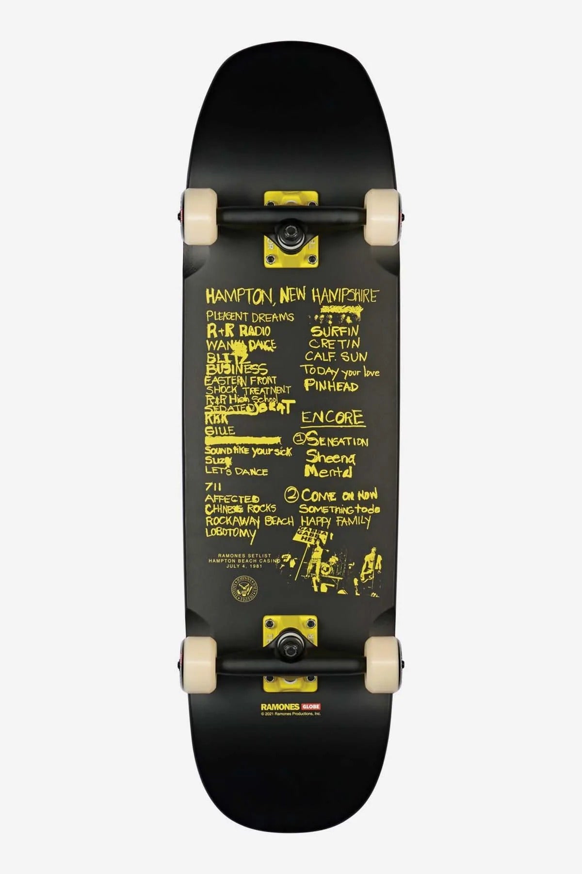 Hammer Cruiserboard 8.625” Ramones/Hey Ho Skateboard