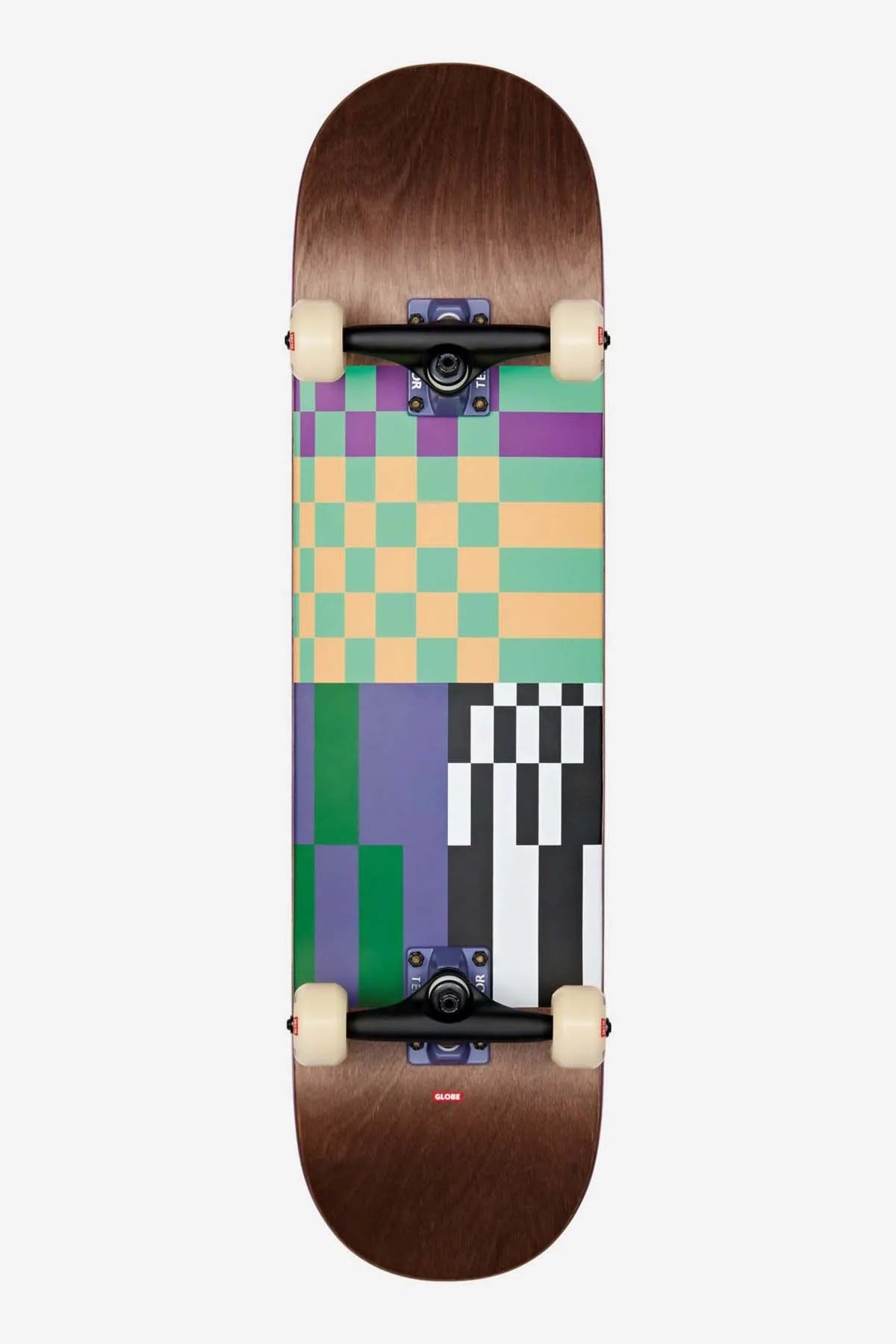 G2 Check, Please 8.0" Dark Maple/Grunge Complete Skateboard