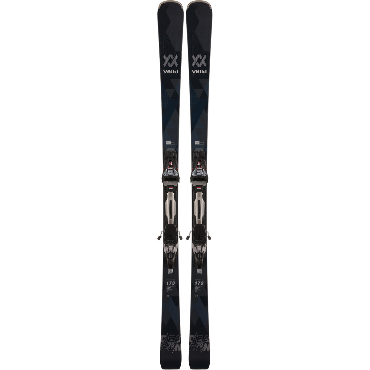 Deacon 72 Black Skis w/ rMotion3 12 GW Binding 2023