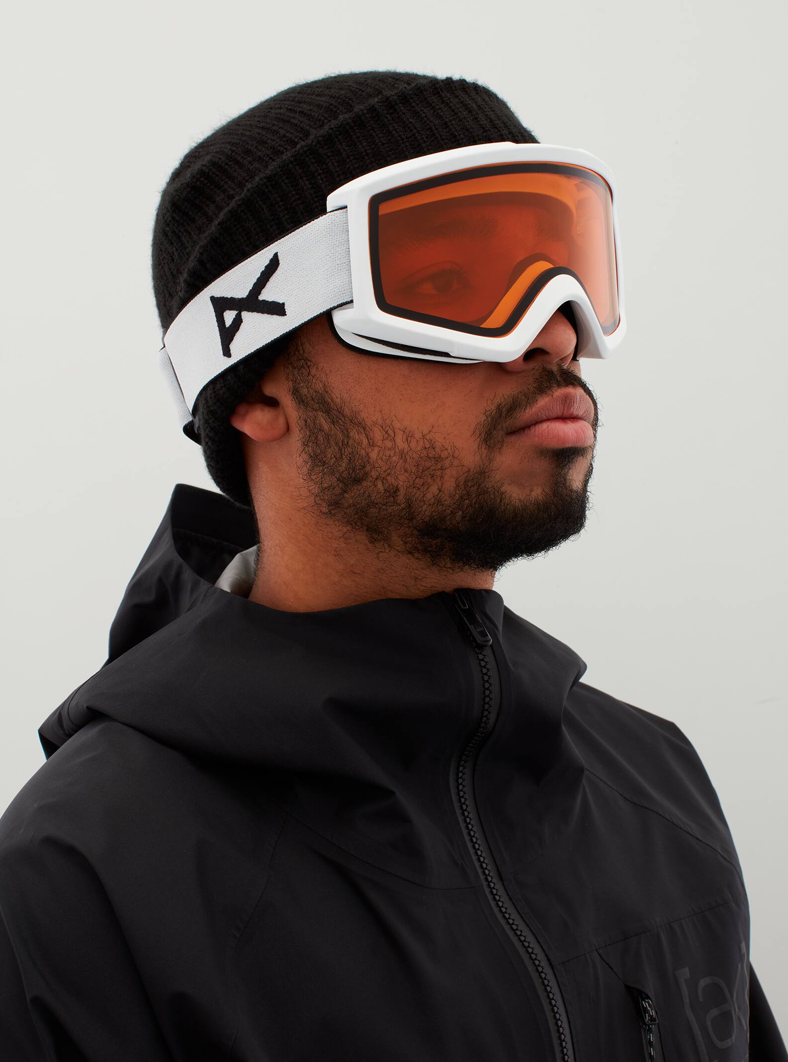 Anon Anon Helix 2.0 Goggles Non-Mirror Frame: white, lens: amber (55% / s1)