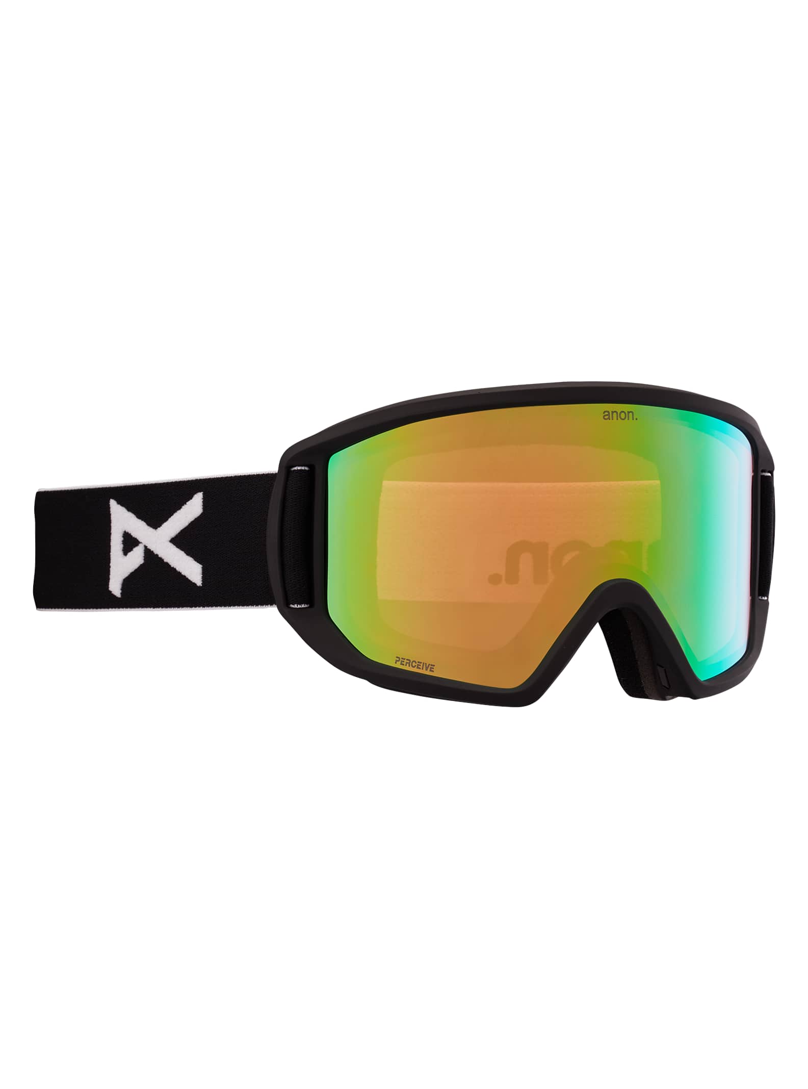 Anon Anon Relapse Goggles + Bonus Lens + MFI® Face Mask Frame: black, lens: perceive variable green (22% / s2), spare lens: amber (55% / s1)