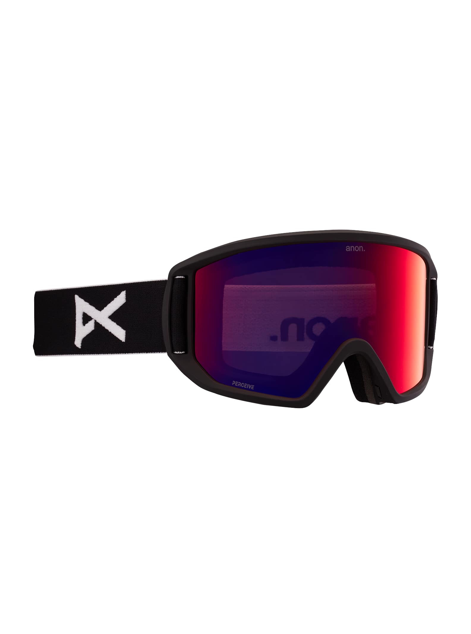 Anon Anon Relapse Goggles + Bonus Lens + MFI® Face Mask Frame: black, lens: perceive sunny red (14% / s3), spare lens: amber (55% / s1)