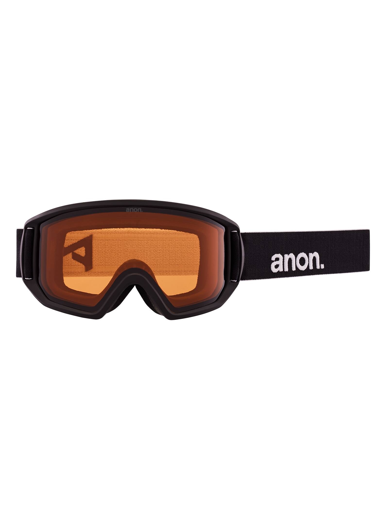 Anon Anon Relapse Goggles + Bonus Lens + MFI® Face Mask Frame: black, lens: perceive sunny red (14% / s3), spare lens: amber (55% / s1)