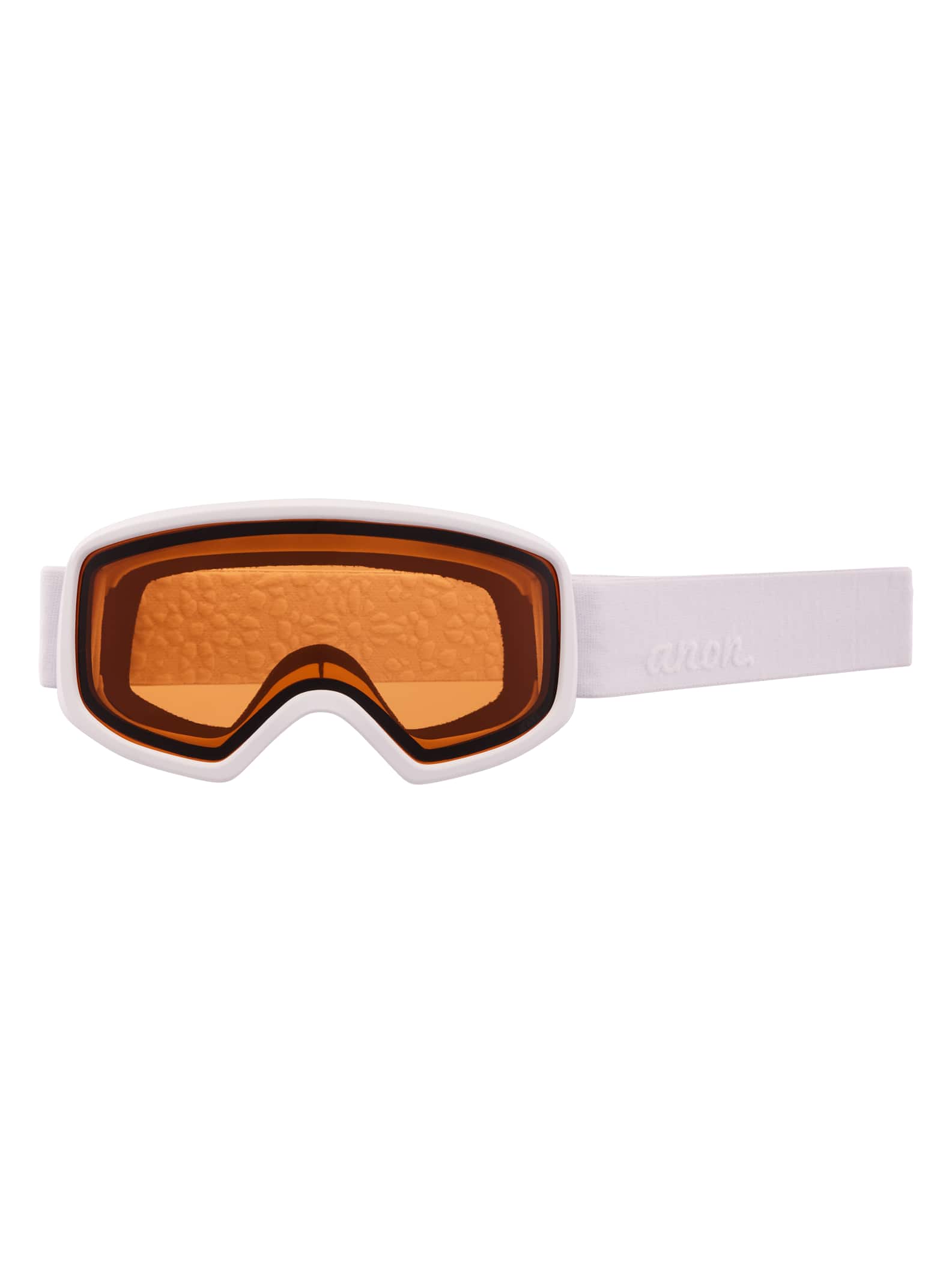 Anon Anon Deringer Goggles + Bonus Lens + MFI® Face Mask Frame: white, lens: perceive cloudy pink (53% / s1), spare lens: amber (55% / s1)