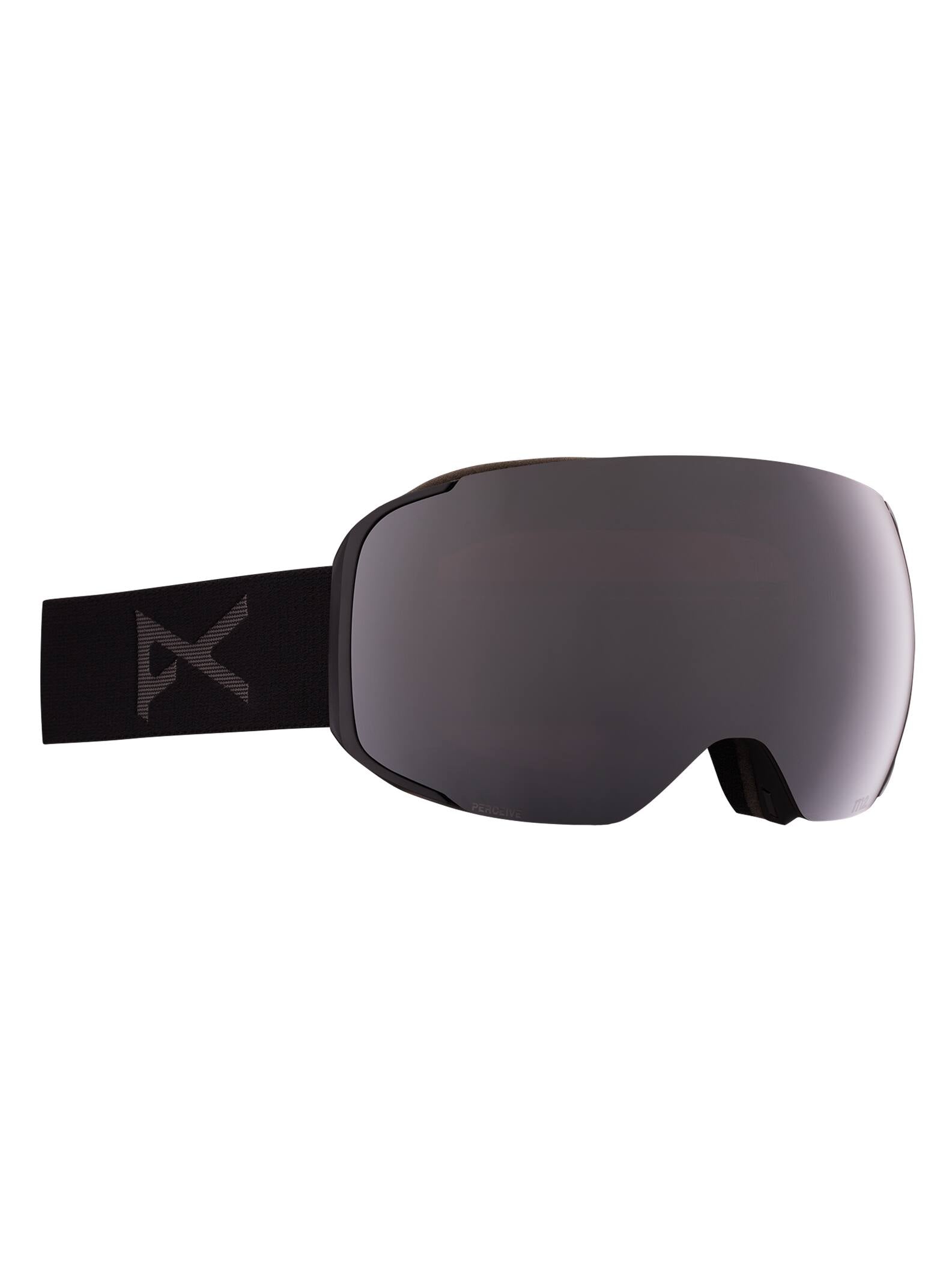 Anon Anon M2 Goggles + Bonus Lens Frame: smoke, lens: perceive sunny onyx (6% / s4), spare lens: perceive variable violet (34% / s2)