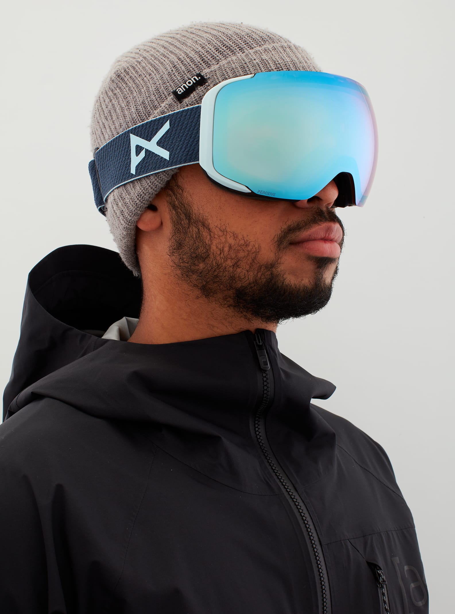 Anon Anon M2 Goggles + Bonus Lens Frame: oakledge, lens: perceive variable blue (21% / s2), spare lens: perceive cloudy pink (53%/s1)