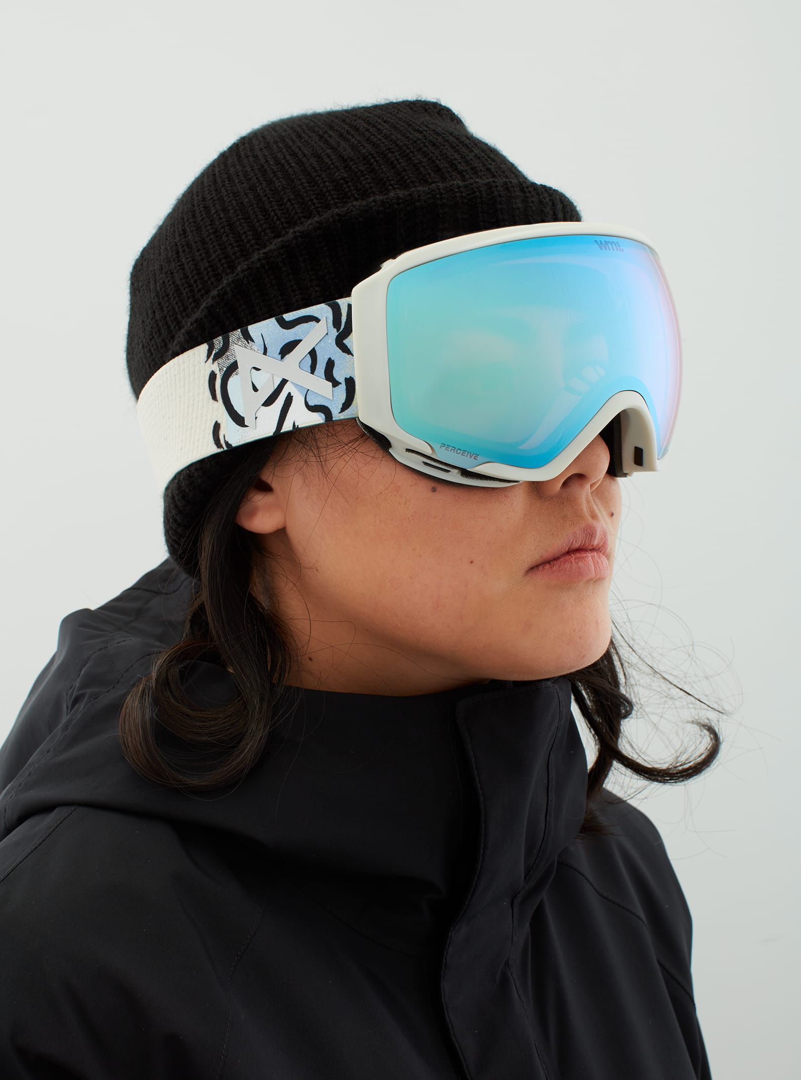 Anon Anon WM1 Goggles + Bonus Lens Frame: powder, lens: perceive variable blue (21% / s2), spare lens: perceive cloudy pink (53% / s1)