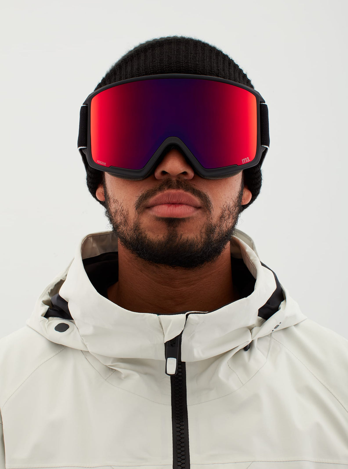 Anon Anon M3 Goggles + Bonus Lens Frame: black, lens: perceive sunny red (14% / s3), spare lens: perceive cloudy burst (59% / s1)