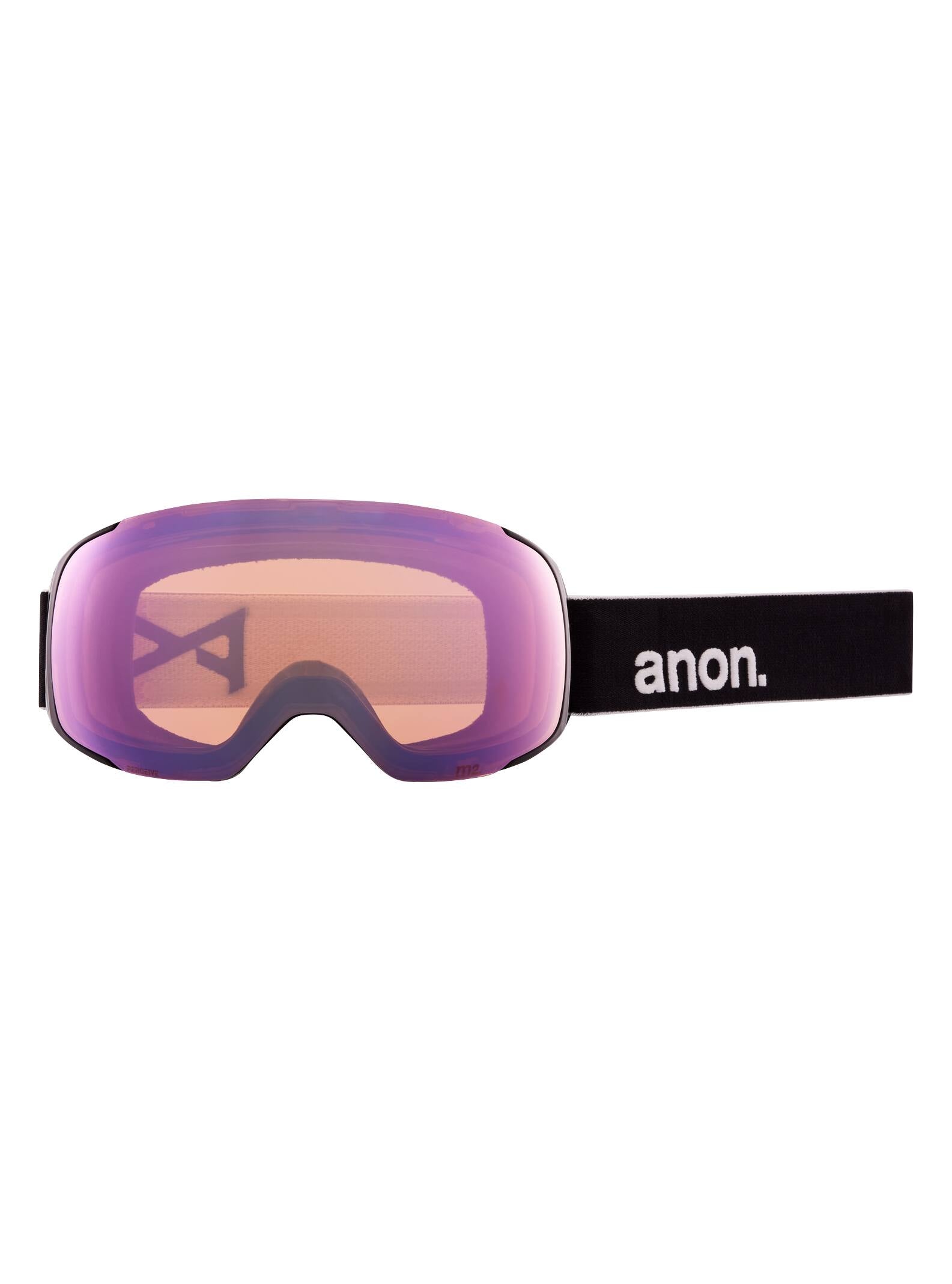Anon Anon M2 Goggles + Bonus Lens + MFI® Face Mask Frame: black, lens: perceive variable green (22% / s2), spare lens: perceive cloudy pink (53% / s1)