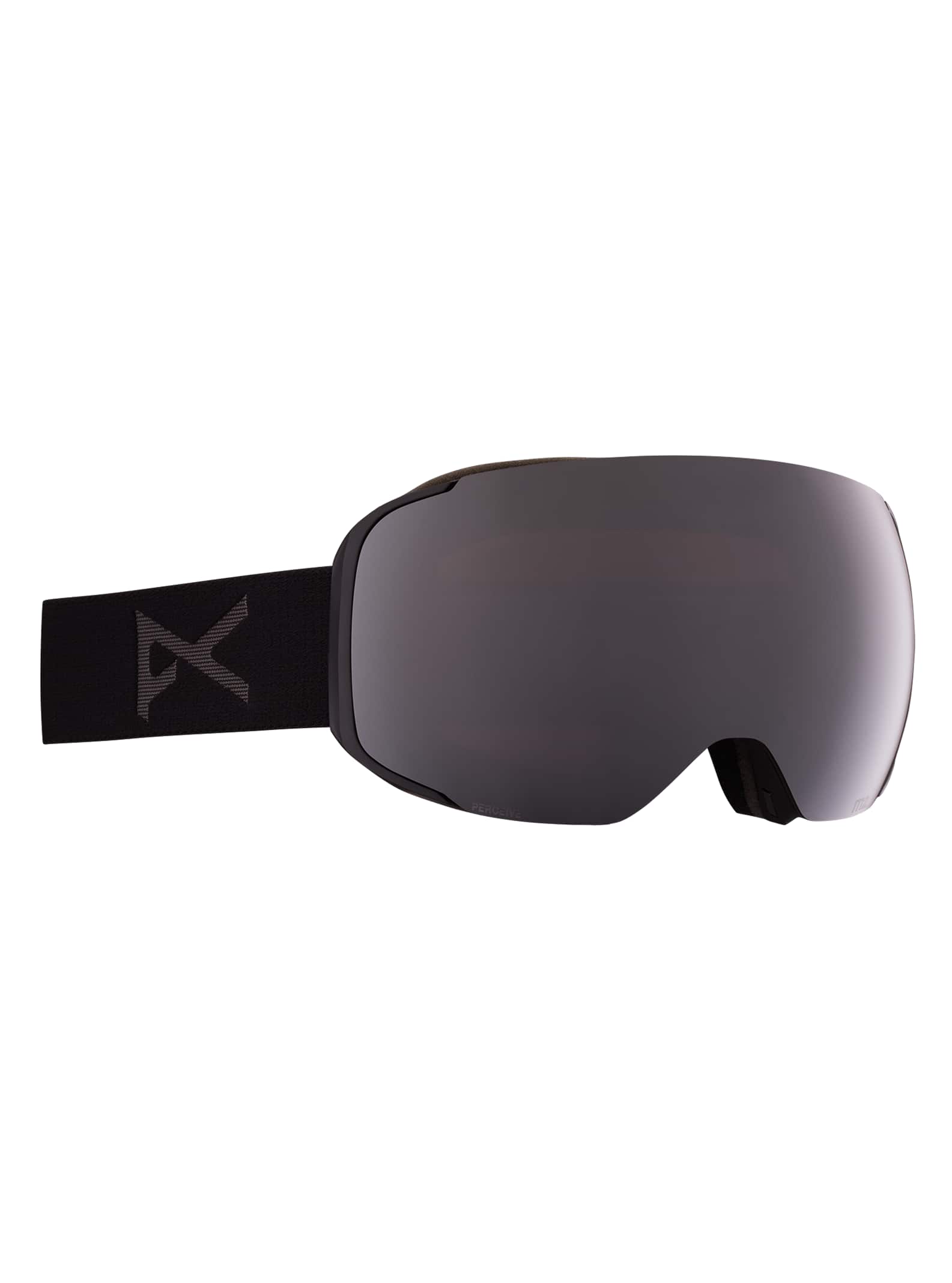 Anon Anon M2 Goggles + Bonus Lens + MFI® Face Mask Frame: smoke, lens: perceive sunny onyx (6% / s4), spare lens: perceive variable violet (34% / s2)