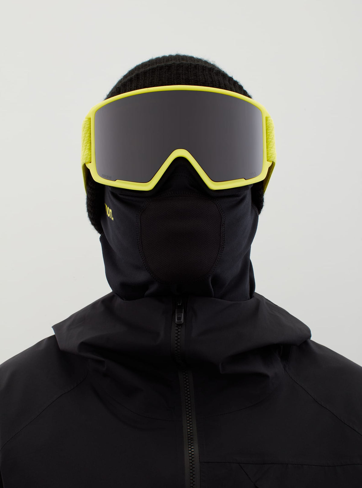 Anon Anon M3 Goggles + Bonus Lens + MFI® Face Mask Frame: lemon, lens: perceive sunny onyx (6% / s4), spare lens: perceive variable violet (34% / s2)