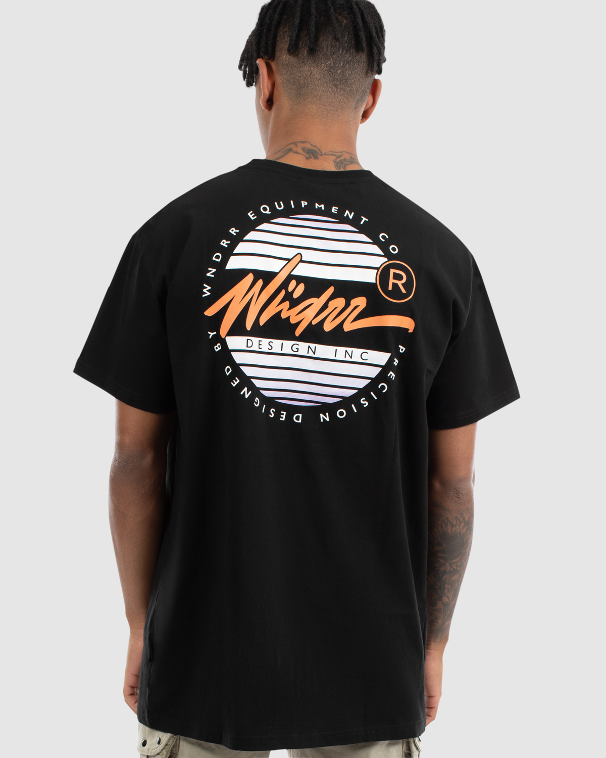 HALF VOLLEY CUSTOM FIT TEE - BLACK