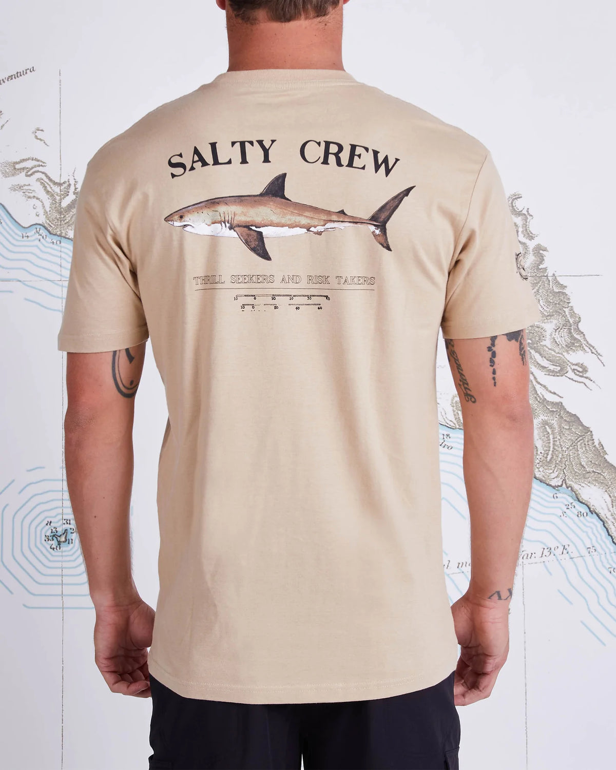 Salty Crew Bruce Tee S/S Sanddune