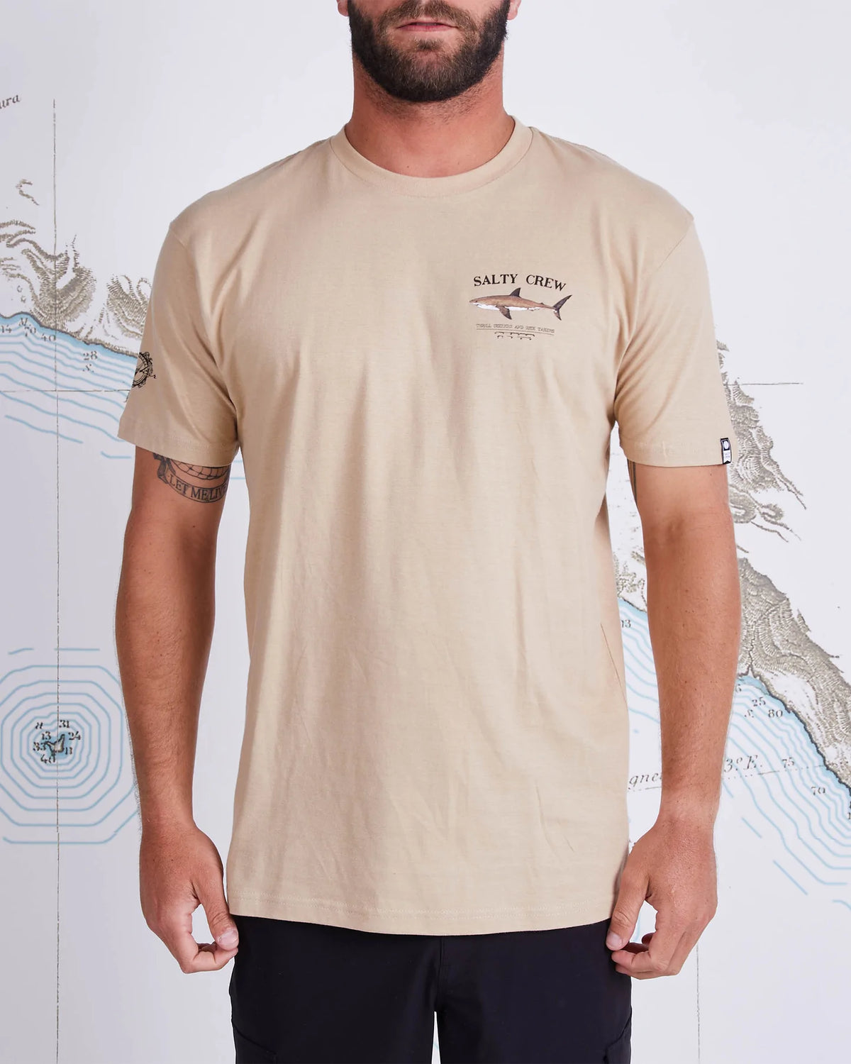 Salty Crew Bruce Tee S/S Sanddune