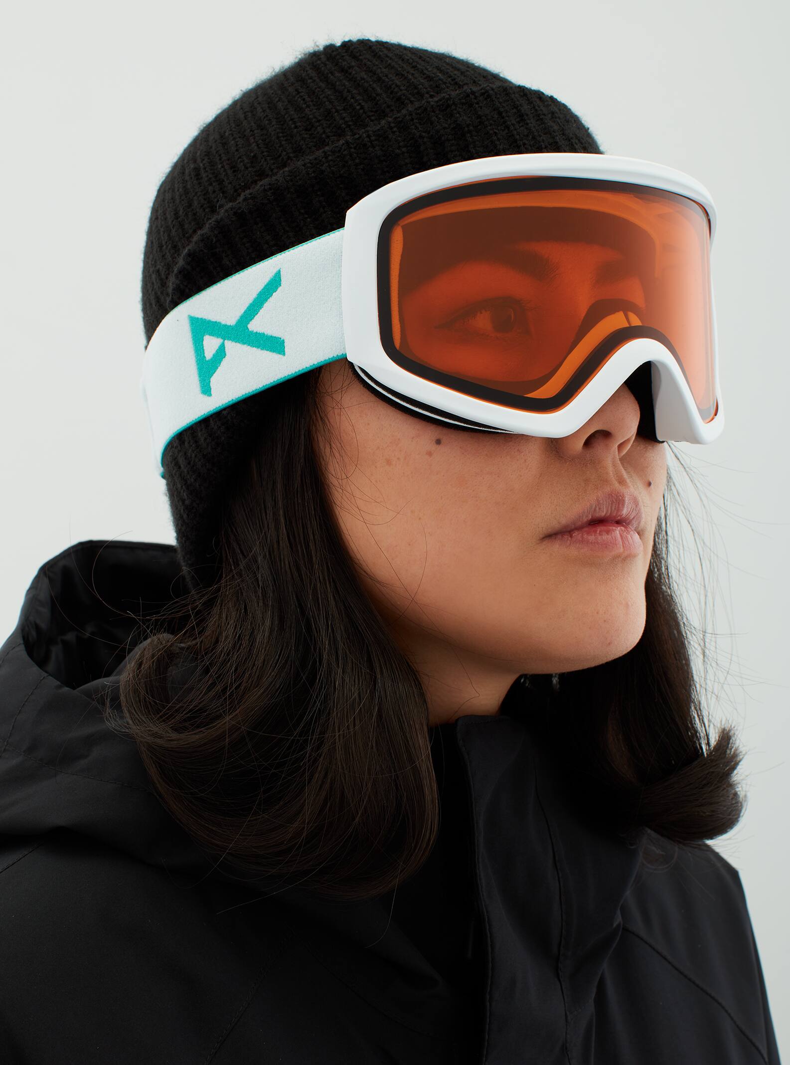 Anon Anon Insight Goggles Non-Mirror Frame: white, lens: amber (55% / s1)