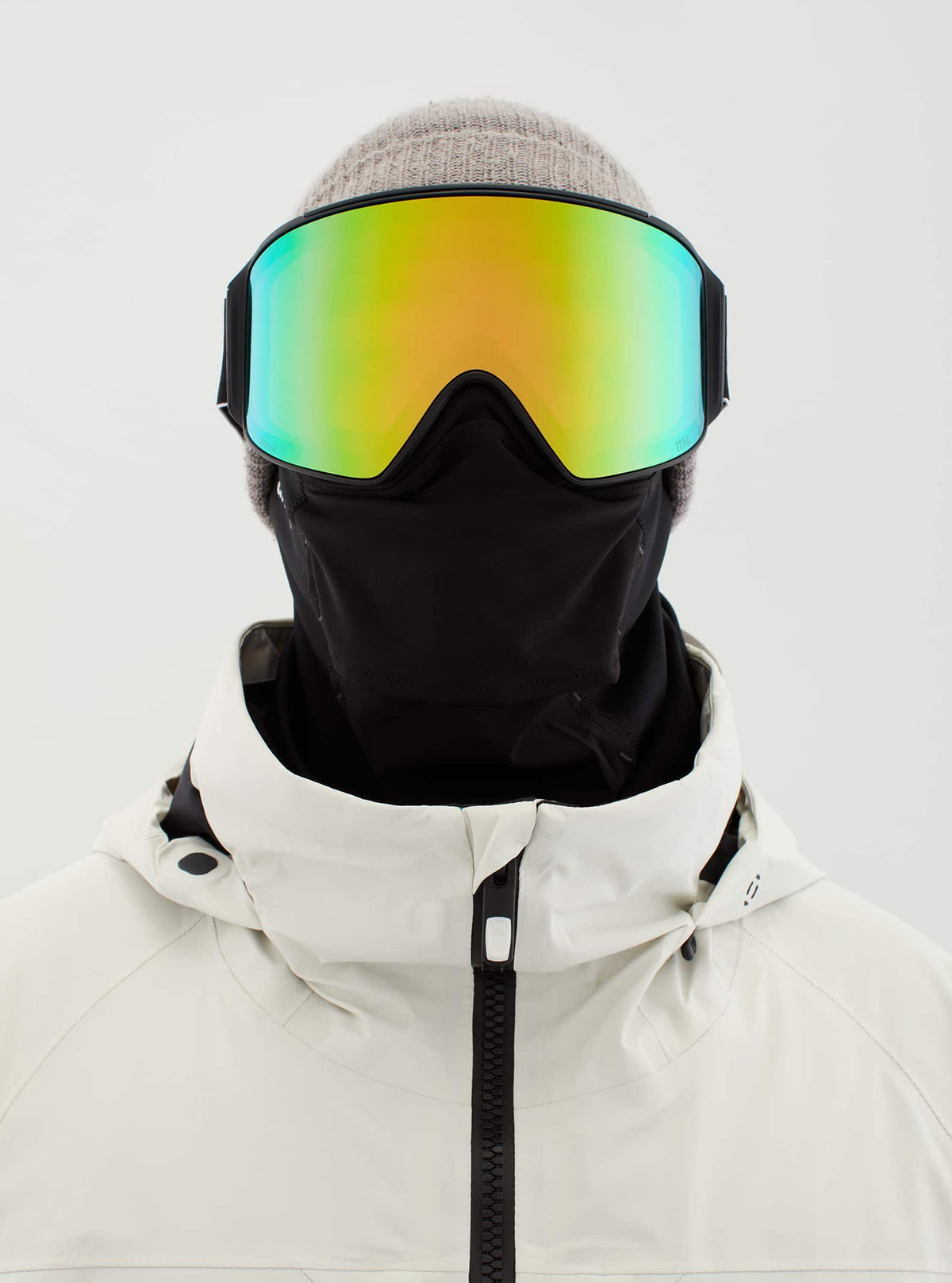Anon Anon M4 Goggles Cylindrical + Bonus Lens + MFI® Face Mask Frame: black, lens: perceive variable green (22% / s2), spare lens: perceive cloudy pink (53% / s1)